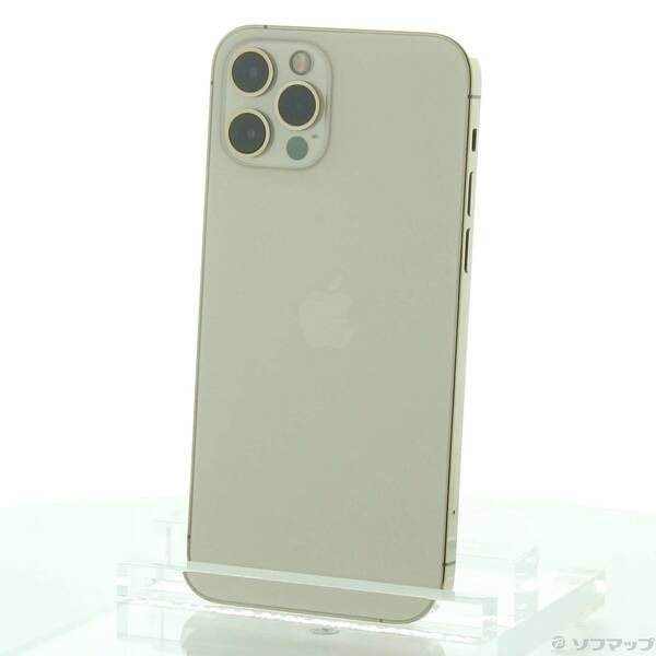 〔品〕 iPhone12 Pro 256GB ゴールド MGMC3J／A SIMフリー【196】