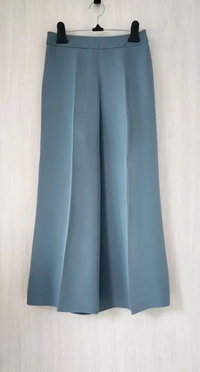 ミントカラー キュロット ワイド パンツ