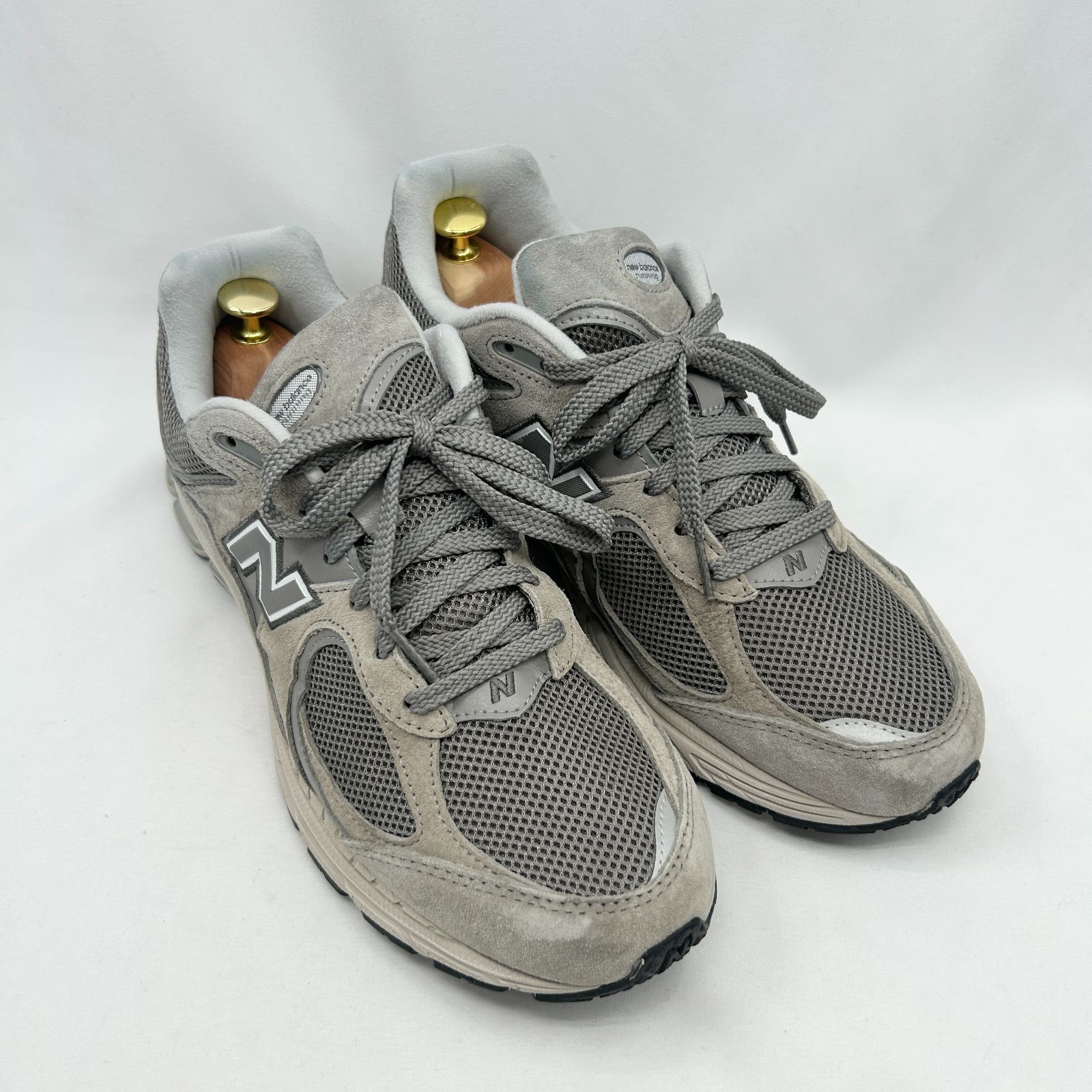 NEW BALANCE ニューバランス ML2002RO スウェード グレー - メルカリ