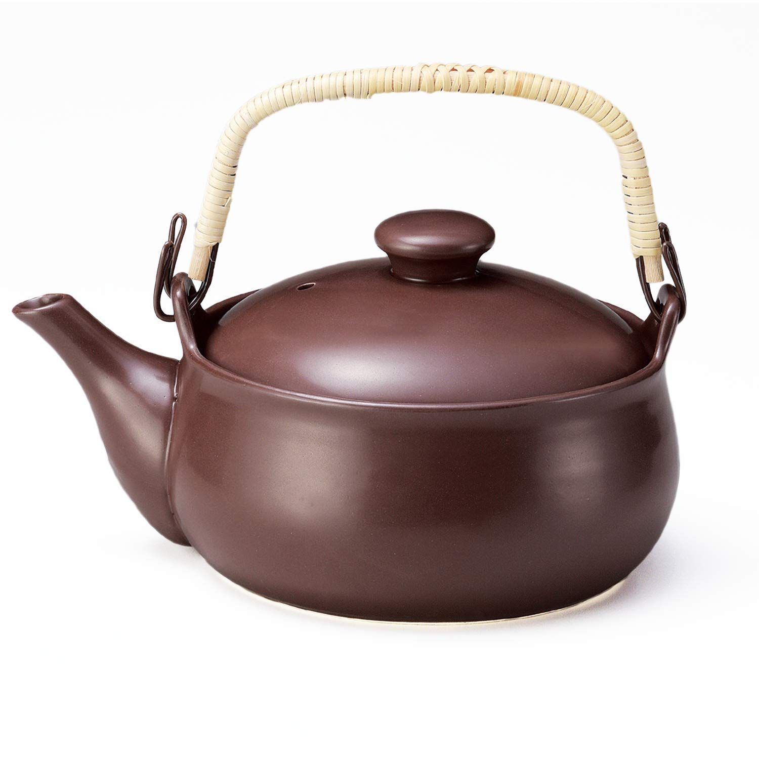 常滑焼 山源茶釉 IH 耐熱 土瓶 1800ml Y1067 茶