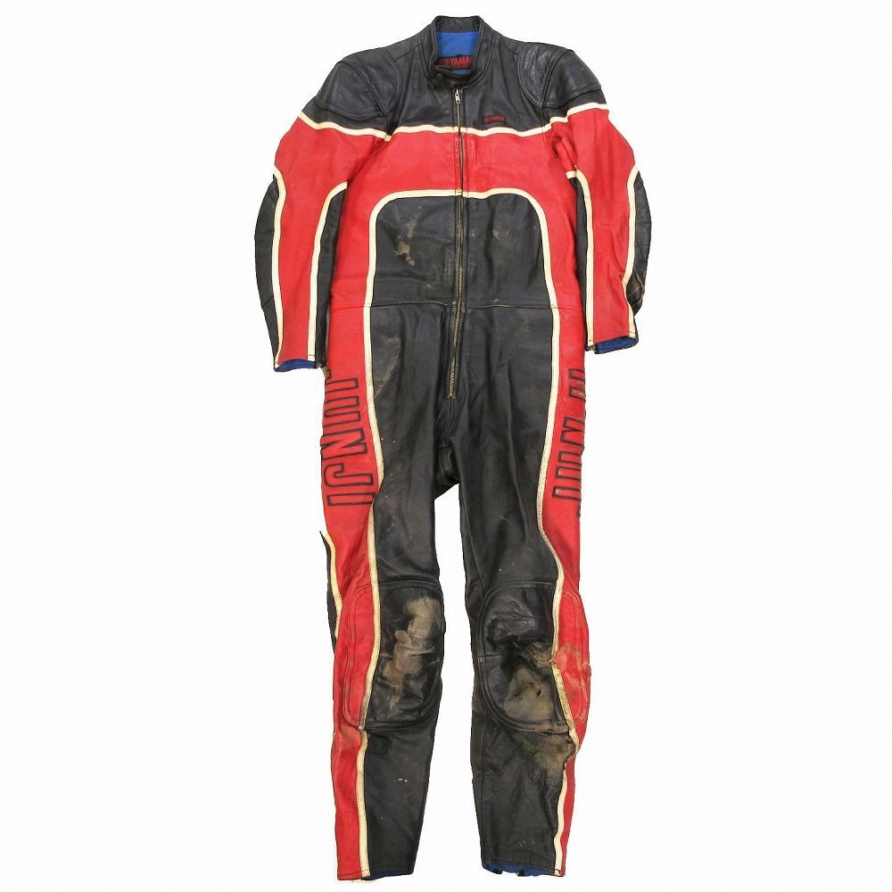 人気ショップ YAMAHA ヤマハ 革ツナギ レーシングレザースーツ ライダース バイクウェア・装備