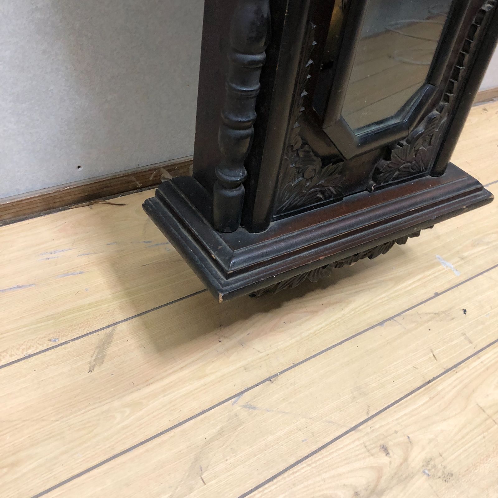 昭和レトロ】大型ひまわり時計 ゼンマイ式 動作確認 アンティーク