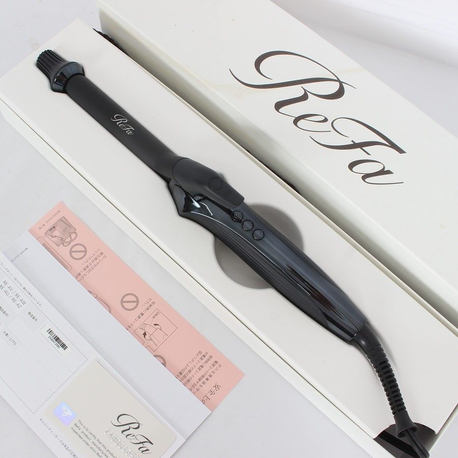 【美品】ReFa リファ カールアイロン プロ 38mm RE-AV-03A ReFa CURL IRON PRO リファカールアイロン プロ (直径38mm /色