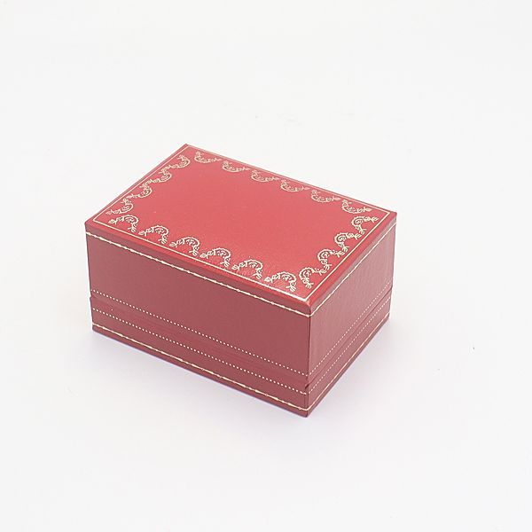箱/説明書付 良品 カルティエ アンティーク 空箱/BOX 腕時計用 レッド
