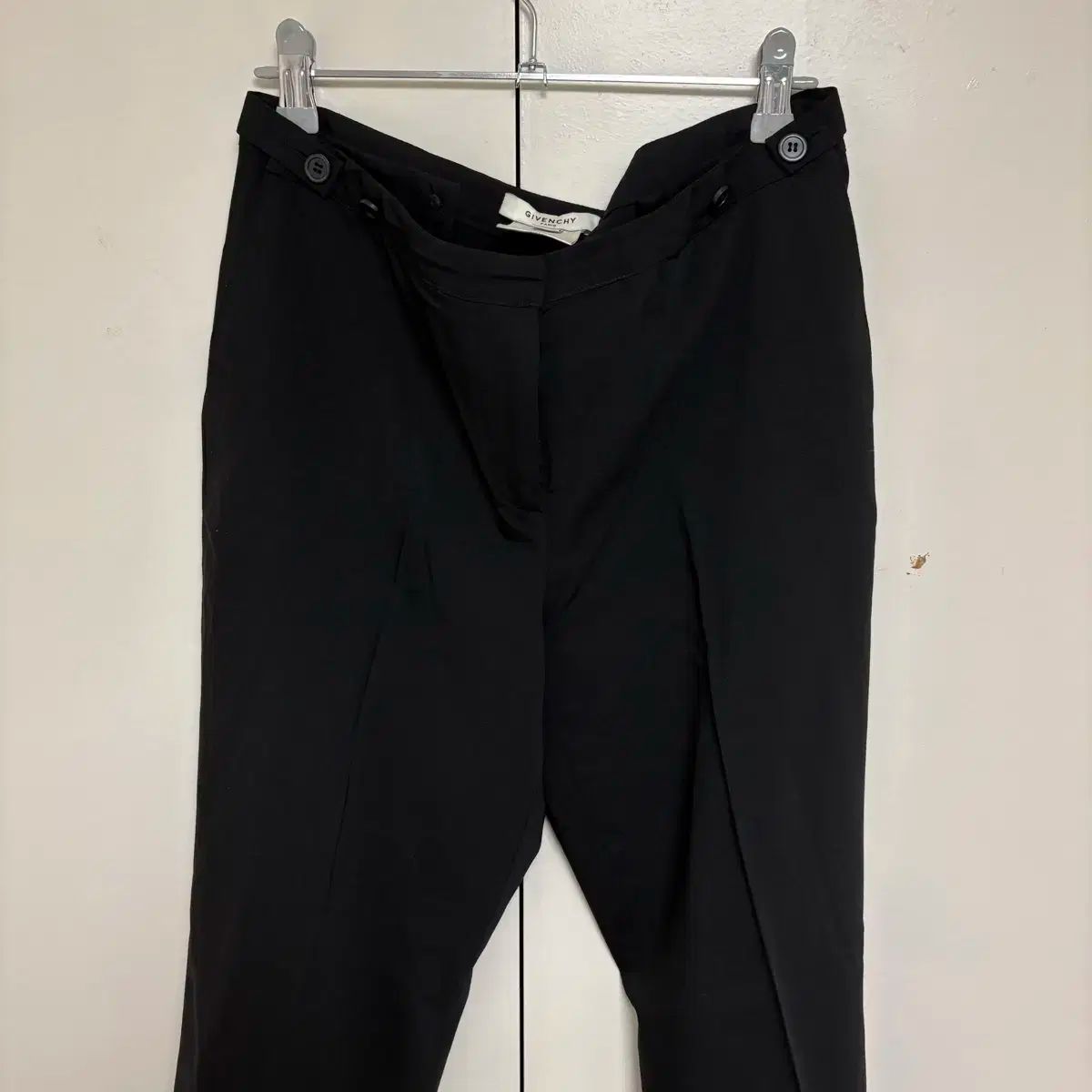 Givenchy ジバンシィ レディース ワイド スラックス スーツ パンツ 28 結婚式 ゲストルック インタビュー オフィスルック