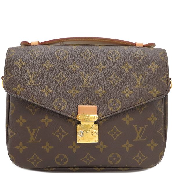 ルイヴィトン LOUIS VUITTON 2WAYバッグ ポシェット メティス MM モノグラムキャンバス モノグラム ゴールド金具 茶 ショルダーバッグ ハンドバッグ M44875 DU1200