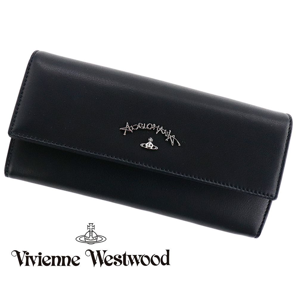 ヴィヴィアンウエストウッド 長財布 アングロマニア ソニア ブラック 黒 じゃばら オーブ 二つ折り VIVIENNE WESTWOOD  ANGLOMANIA 51060017 40231 N401 - メルカリ