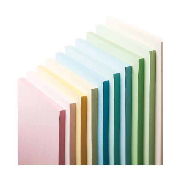 長門屋商店 Color Paper B4 中厚口 クリーム ナ-2203 1冊(100枚) 