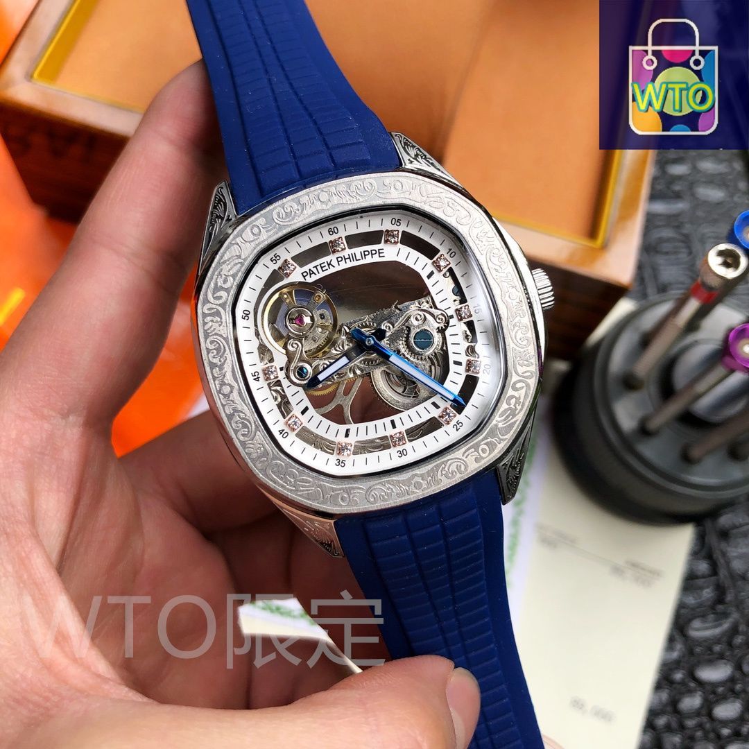 Patek Philippe] メンズスケルトン オープンワーク クロノグラフ