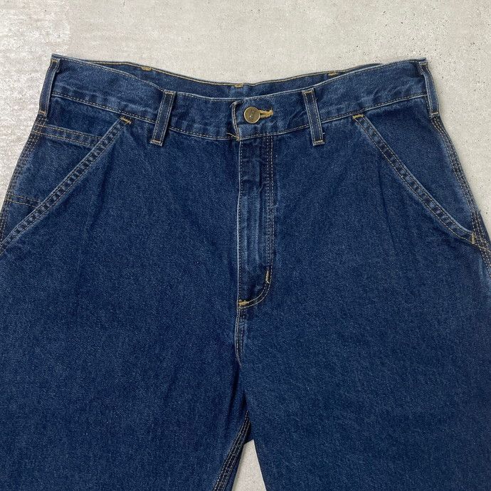 美品 Carhartt カーハート W38L32 FR デニムペインターパンツ デッドストック☆メキシコ製 carharttカーハート FR デニム