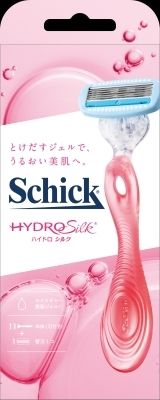 まとめ買い-6点セット ハイドロシルク ホルダー 刃付き＋替刃１コ シック Schick 女性用カミソリ