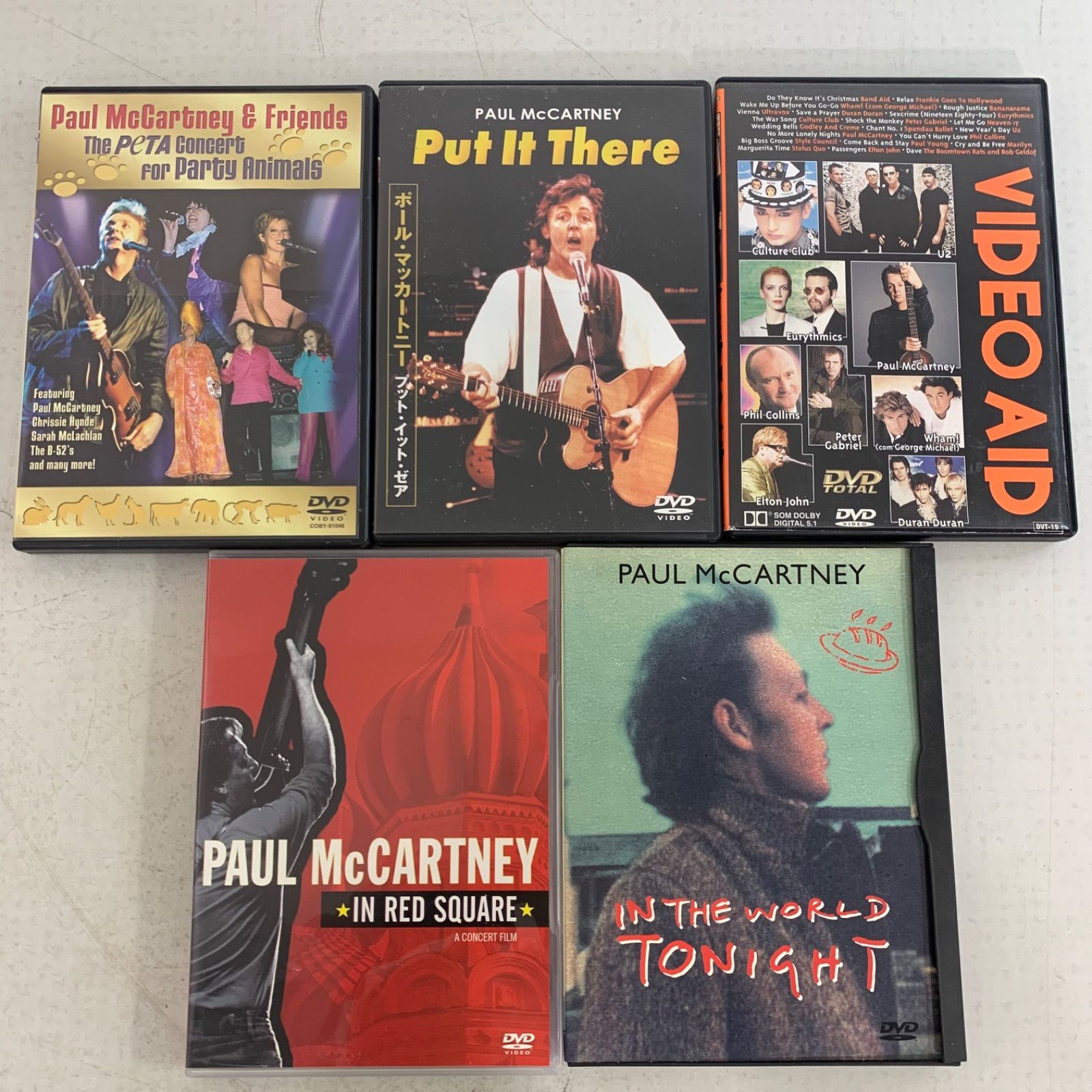 ポール・マッカートニー DVD コレクション 「Back in the U.S.」「Get 