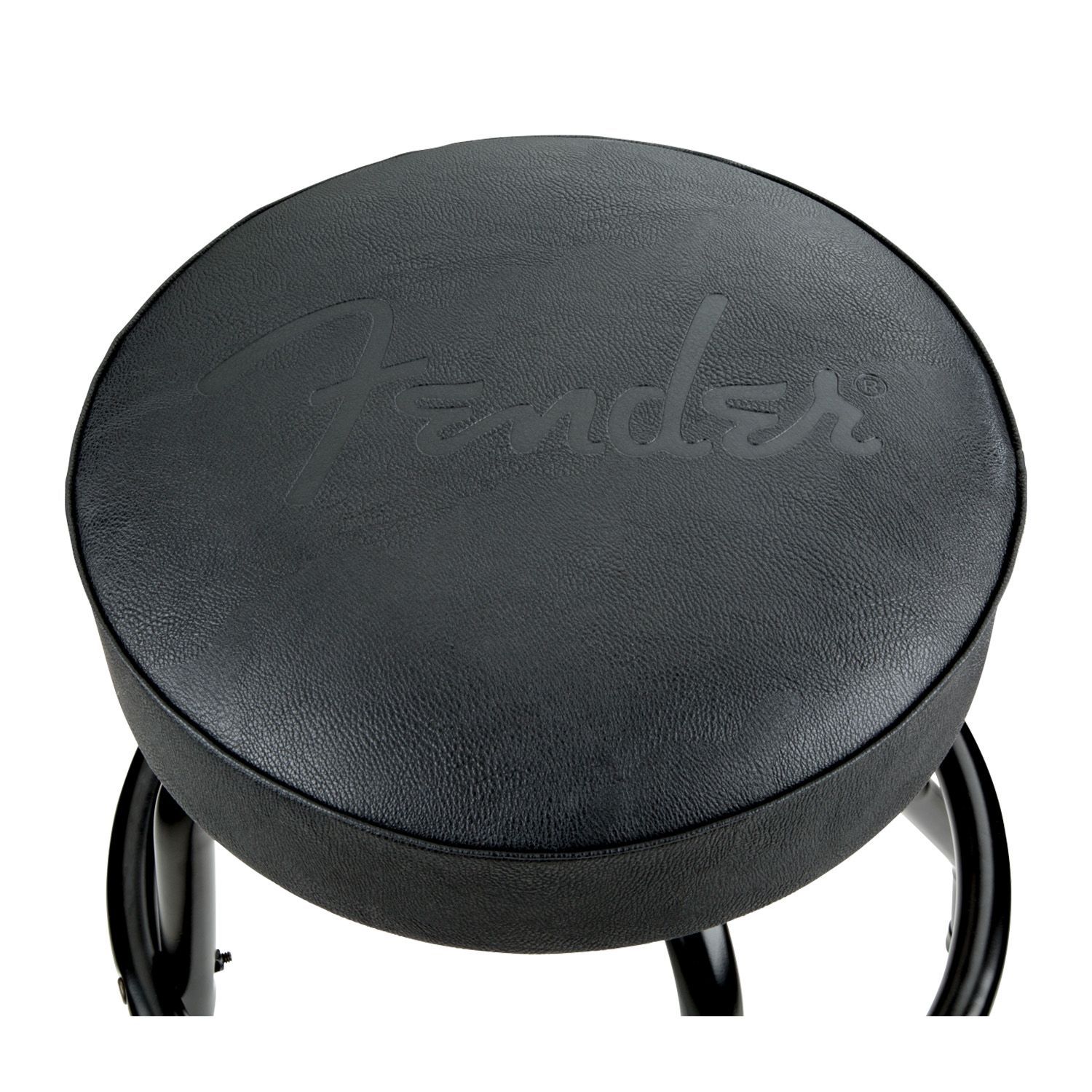 FENDER EMBOSSED BLACK LOGO BARSTOOL 24