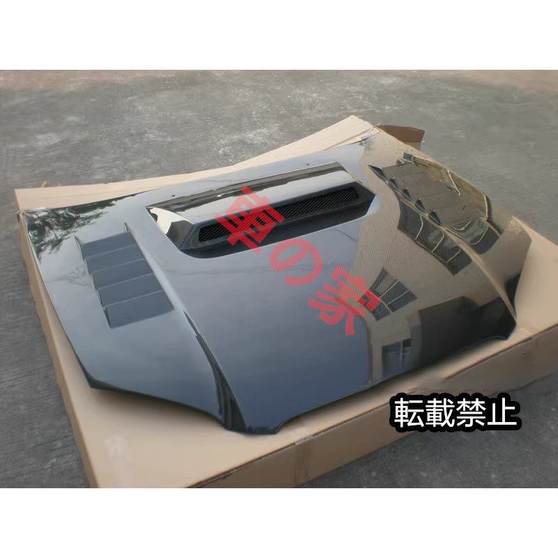 スバル Subaru インプレッサ 8代目 一体型カーボンファイバー ボンネット エンジンフード