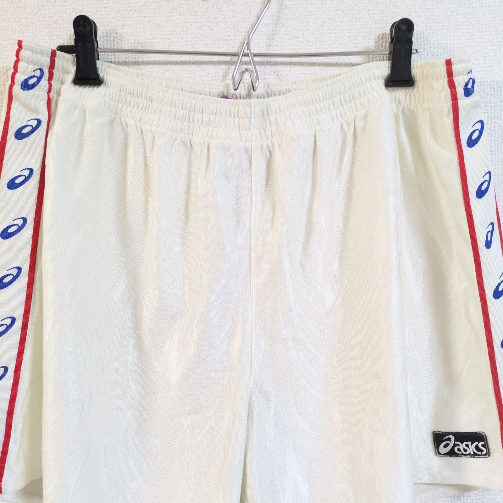 新品 90年代 ビンテージ 日本製 アシックスショートパンツ 短パン サッカー 日本製◎(^w^)b asics アシックス ハーフ ショートパンツ