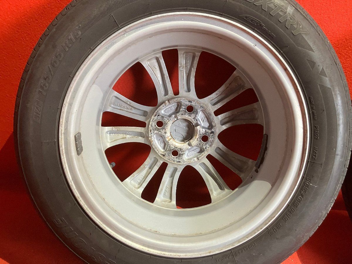 中古サマータイヤホイールセット【165/65R15 BRIDGESTONE NEXTRY】[スズキ ソリオ純正]4本SET - メルカリ