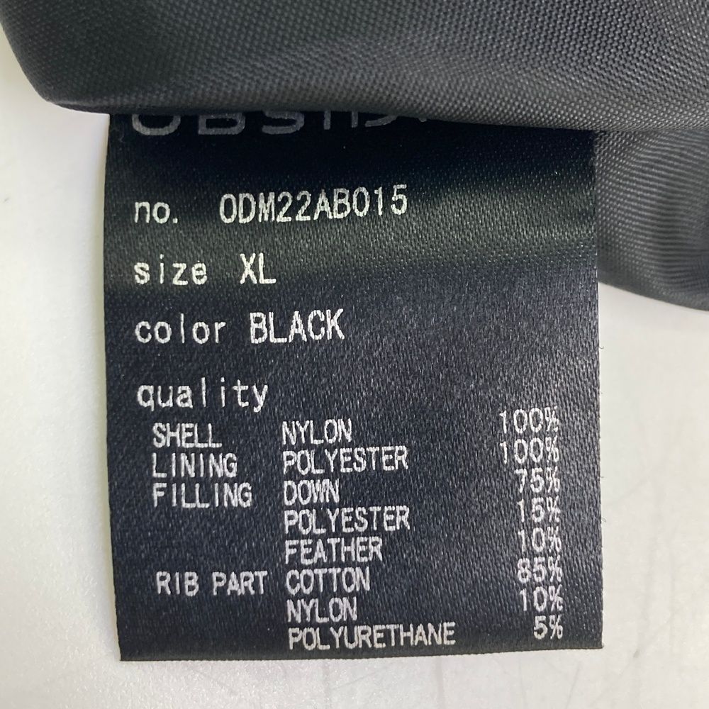 サイズ XL OBSIDIAN オブシディアン ダウンジャケット ブラック系 240101391220 ゴルフウェア メンズ ストスト LLC-HASEGAWATOSO_COM