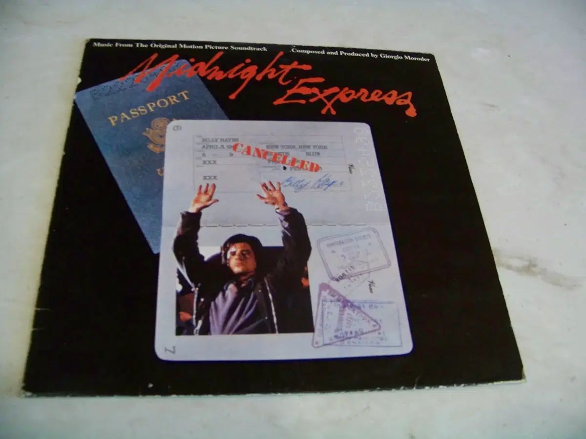 LP ／ MIDNIGHT EXPRESS OST 1988 ミッドナイト 表現する - メルカリ