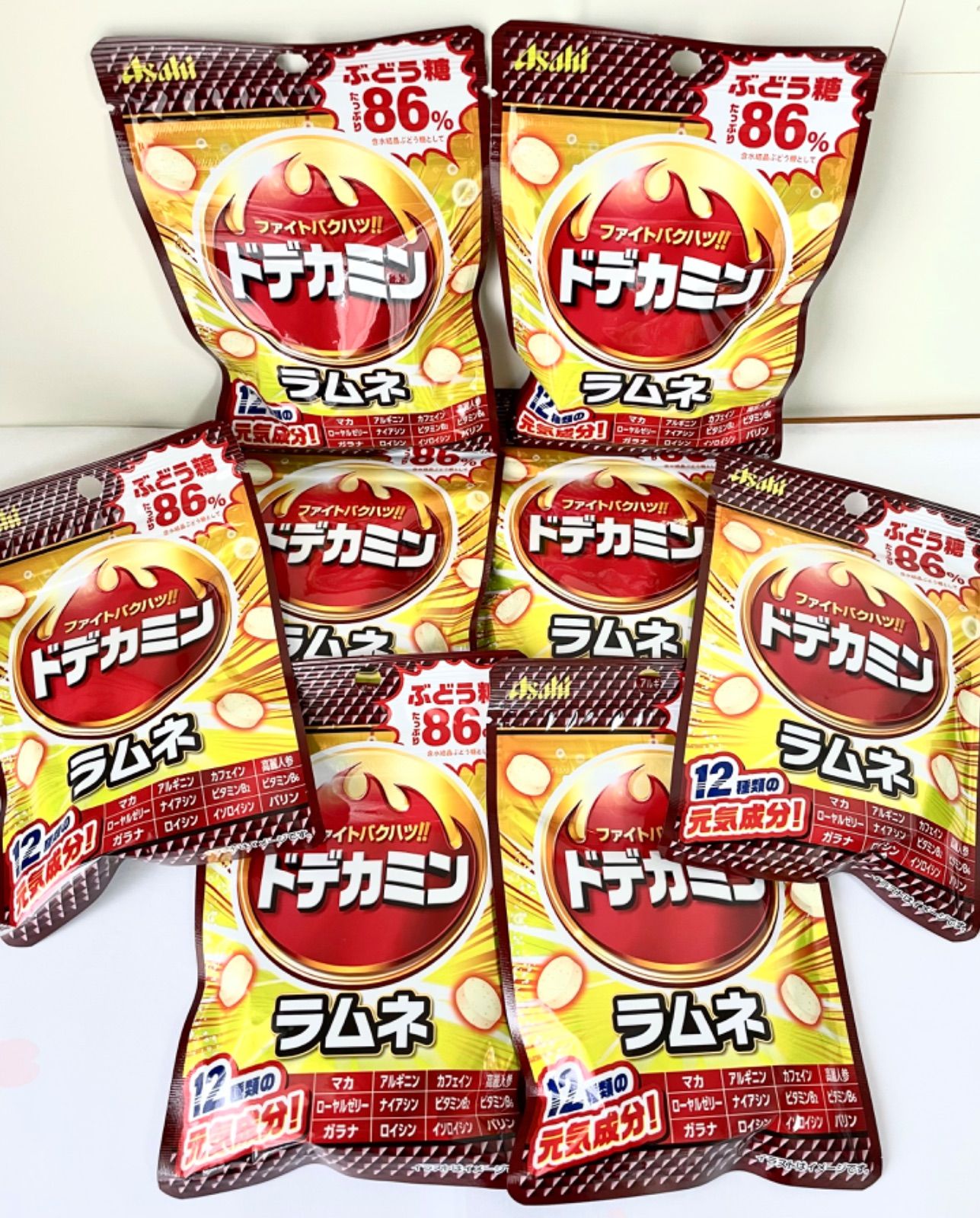 メルカリShops - アサヒグループ食品 ドデカミン ラムネ 41g 8袋セット