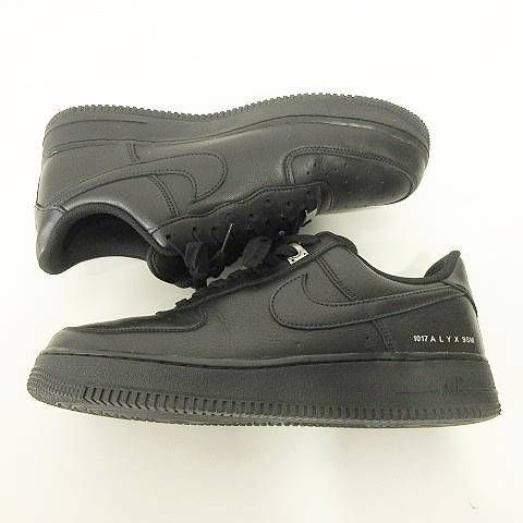 Nike Air Force 1 ブラックレザーシューズ 日本未発売 NIKE AIR FORCE 1 '07 
