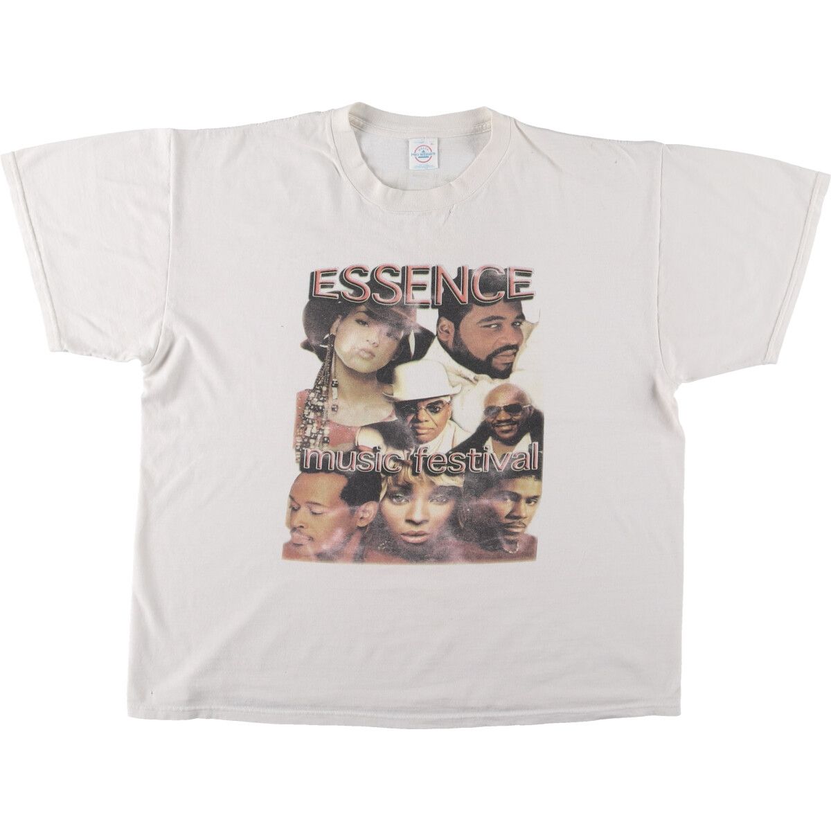 古着 デルタ DELTA ESSENCE MUSIC FESTIVAL プリント バンドTシャツ バンT メンズXL相当/evb007003