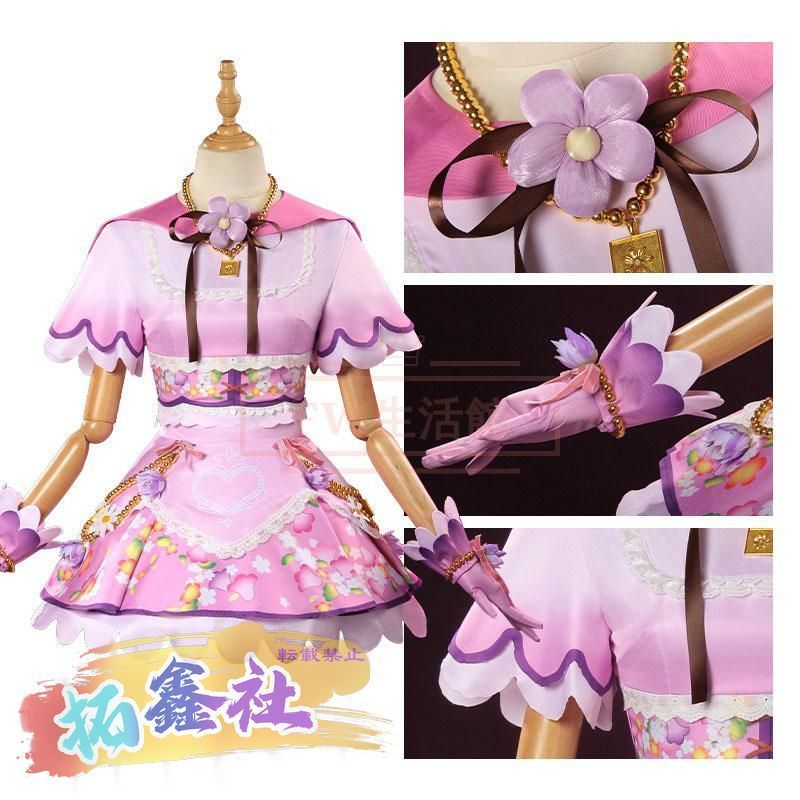 アイカツ！　星宮いちご　三分妄想　Lサイズ　シューズ付き　美品ピンク コスプレ アイカツ！ 星宮いちご 三分妄想 Lサイズ シューズ付き 美品ピンク
