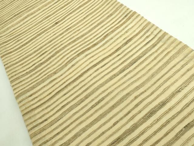 平和屋着物■極上　インド・アッサム　野蚕糸　手織　ムガシルク　全通柄袋帯　逸品　DZAA6796kh5 平和屋着物□極上 インド・アッサム 野蚕糸 手織 ムガシルク 全通柄