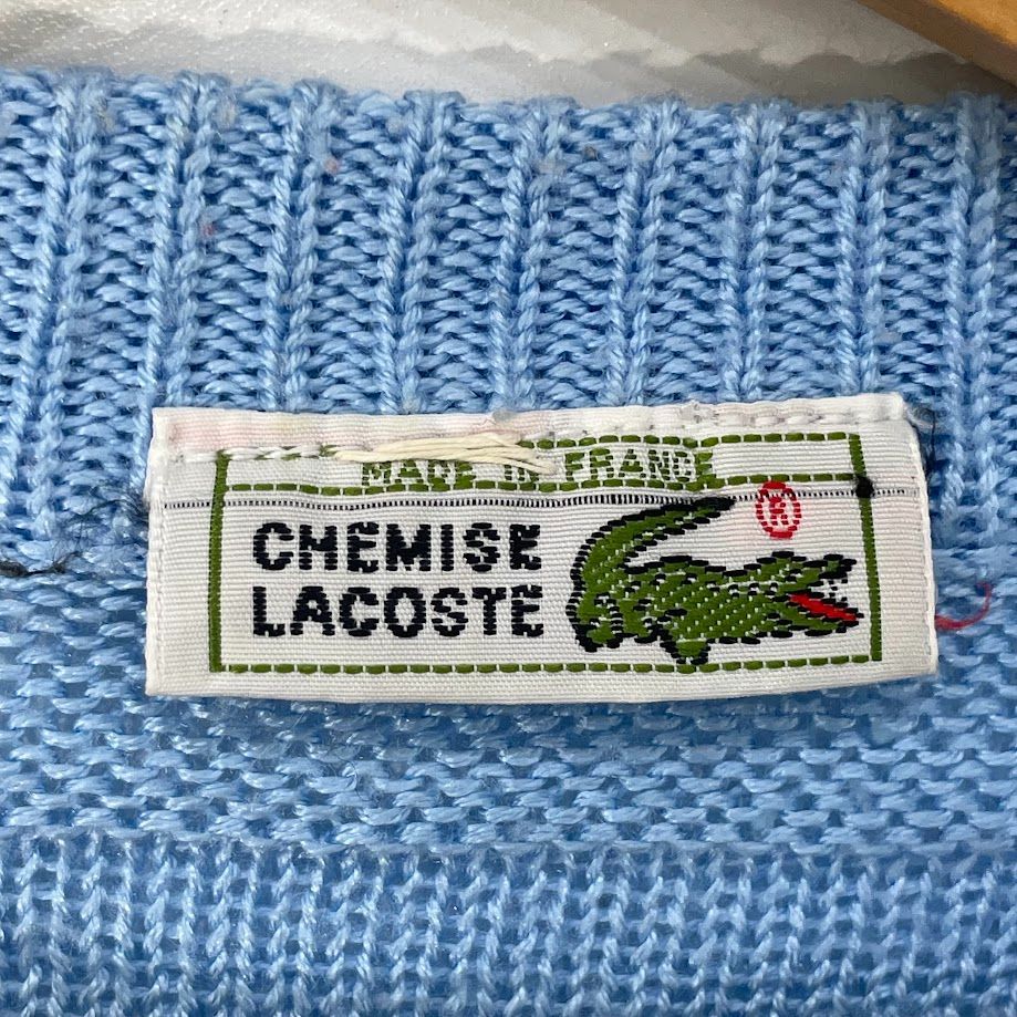 80's/80年代 LACOSTE/ラコステ ニット セーター フランス製 フレラコ