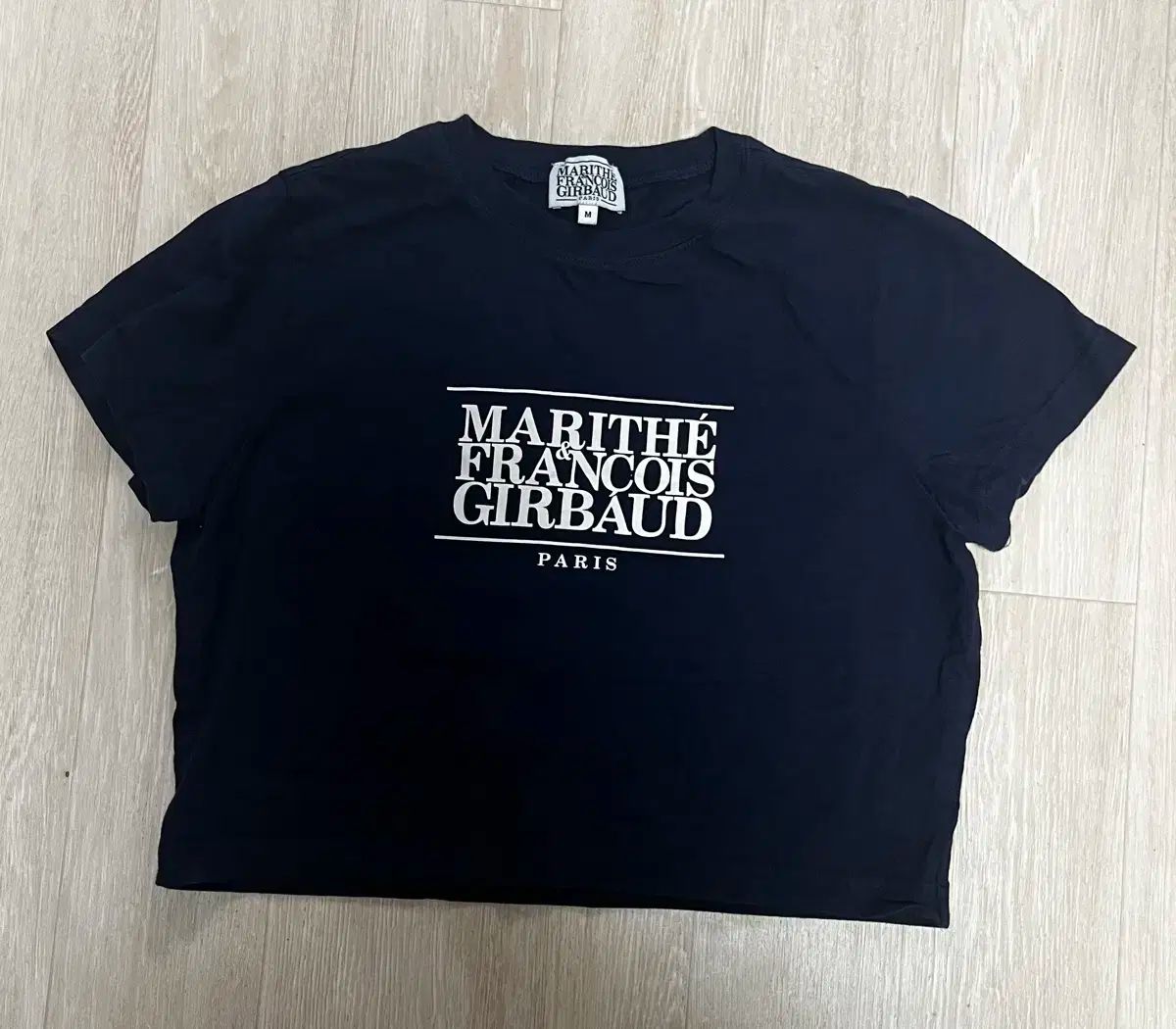 ⑩MARITHÉ FRANÇOIS GIRBAUD クロップドTシャツ MARITHE + FRANCOIS GIRBAUD マリテフランソワジルボー Tシャツ