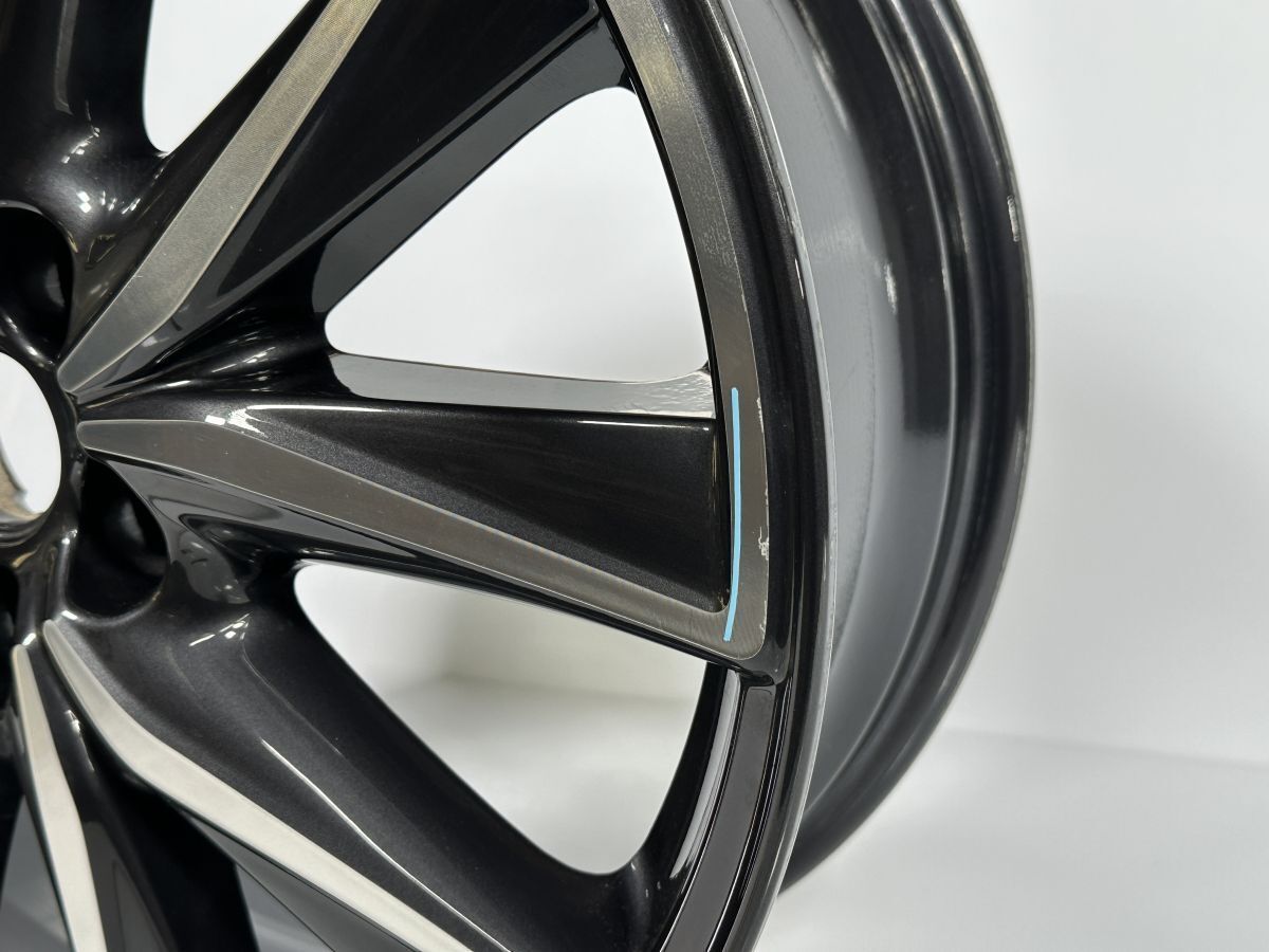 新型プリウス60系　ハイブリットZ純正　ホイール　1本のみ 新車外し 即納 トヨタ 60系 プリウス ハイブリッドZ 純正アルミ
