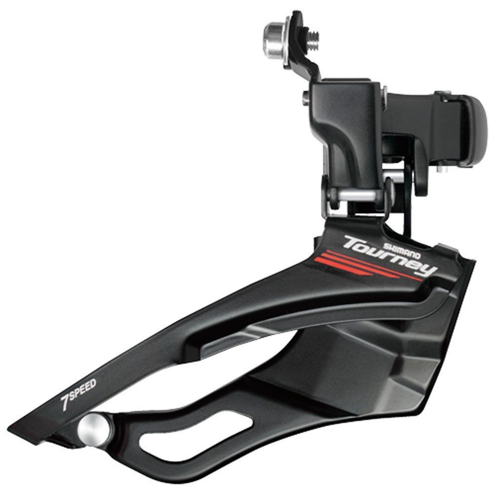 【人気商品】フロントディレイラー(ROAD) FD-A073 バンドタイプφ34.9mm(31.8/28.6mmアダプタ付) シマノ(SHIMANO) 3×7S 対応トップギア:50T EFDA073X3
