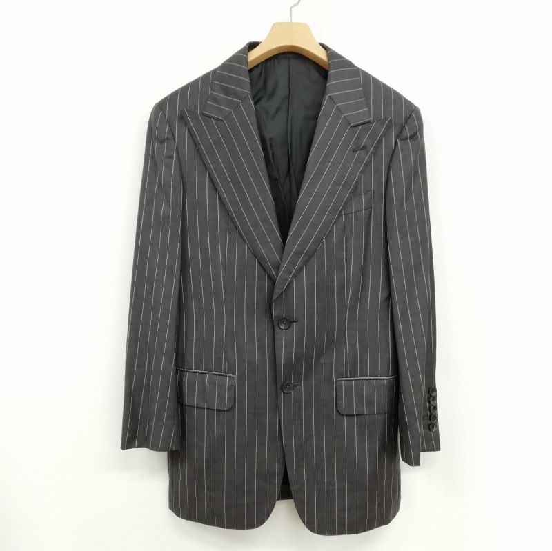 GUCCI トムフォード期 ストライプ シングル 2B スーツ セットアップ