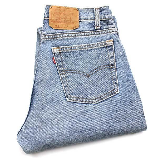 90s USA製 Levi'sリーバイス 550 デニムパンツ w31 L34☆SDP635 