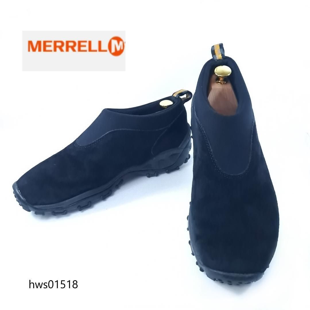 MERRELL WINTER MOC スニーカー 撥水スエード 42 ブラック メレル ウインターモック アウトドア hws01518