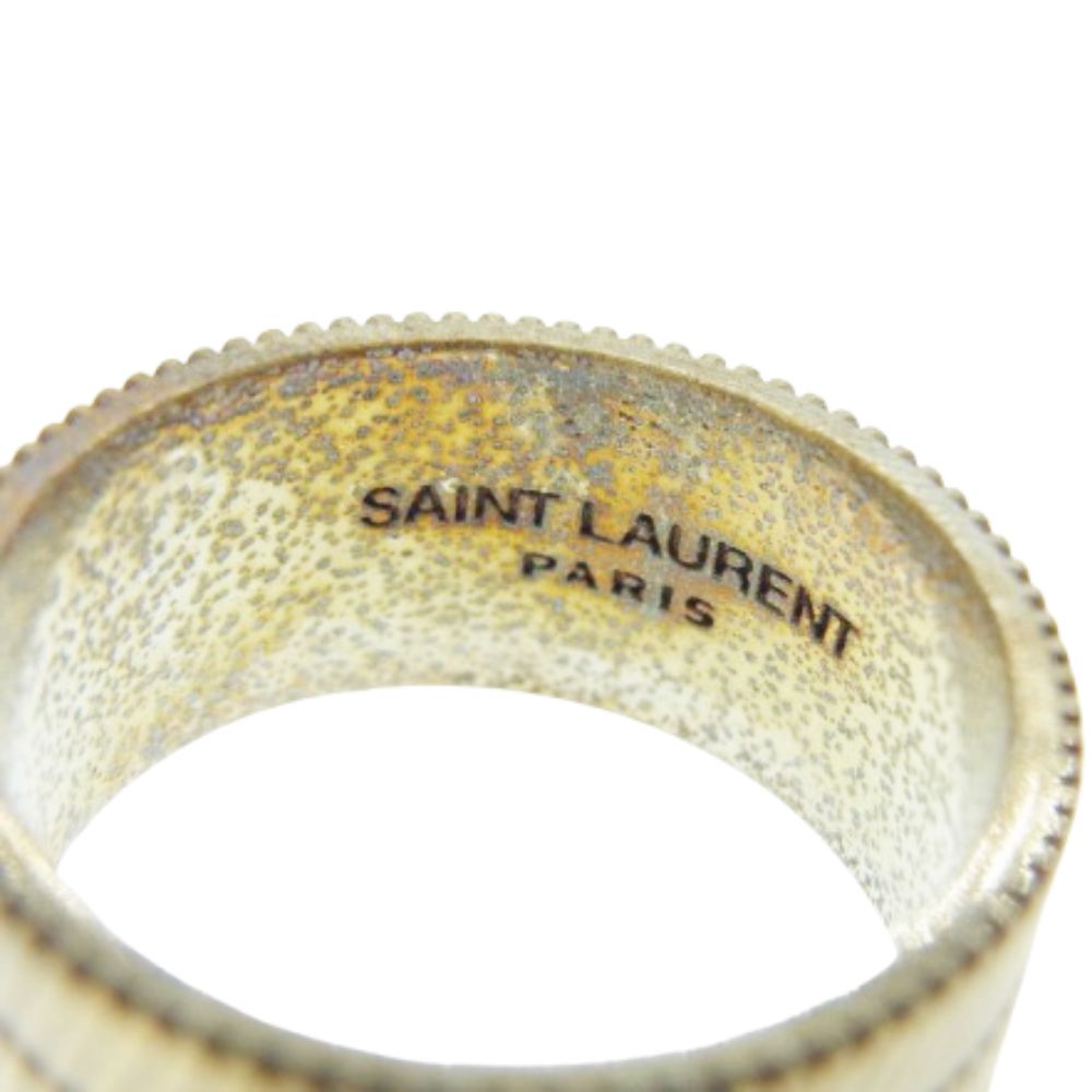 SAINT LAURENT サンローラン TANDEM RING タンデム リング ゴールド系