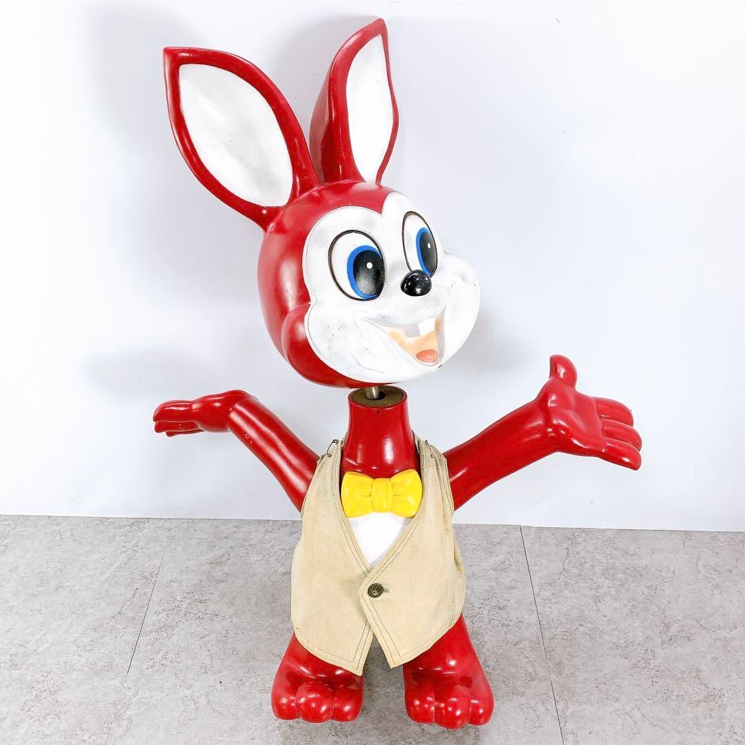 【希少】 エスエス製薬　ぴょんちゃん　置物　アンティーク 希少】 エスエス製薬 ぴょんちゃん 置物 アンティーク - メルカリ