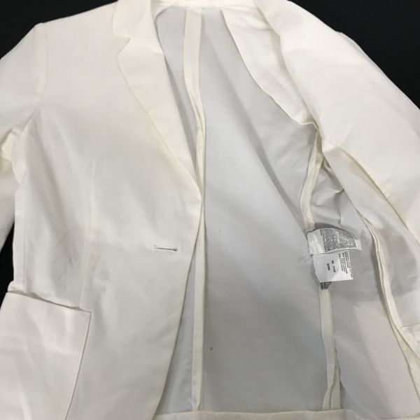 【最高級】白タグ　MAXMARA　ジャケット　総柄　リネン 最高級】白タグ MAXMARA ジャケット 総柄 リネン Max Mara - 最