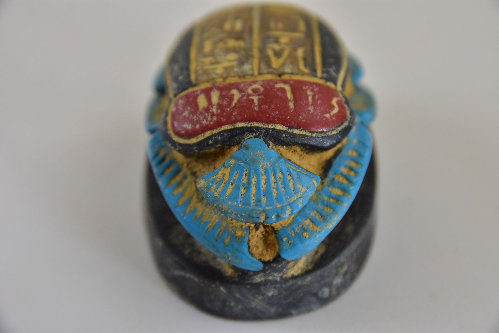 古代エジプト スカラベ(ケプリ神)のお守り 護符 フンコロガシ