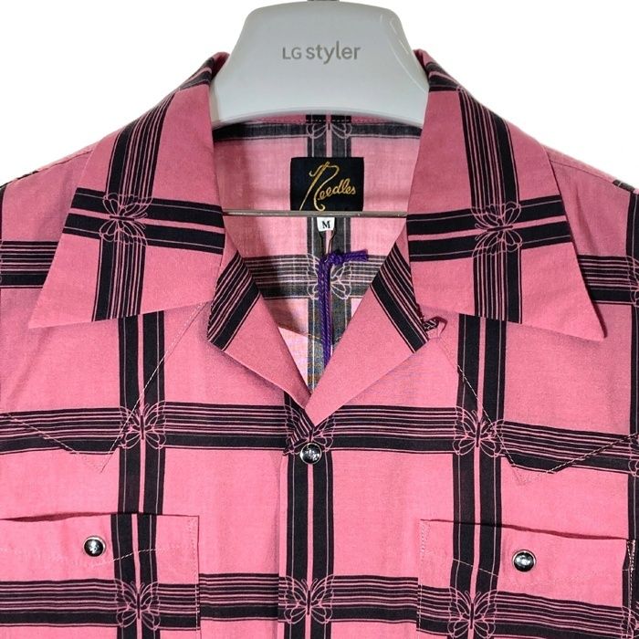 ☆Needles ニードルズ MR180 S/S Cowboy One-Up Shirt Papillon