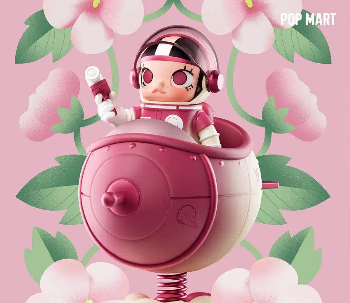 ひろびろ商品 POP MART (ポップマート ) メガ スペース MOLLY 開花 シリーズ 100