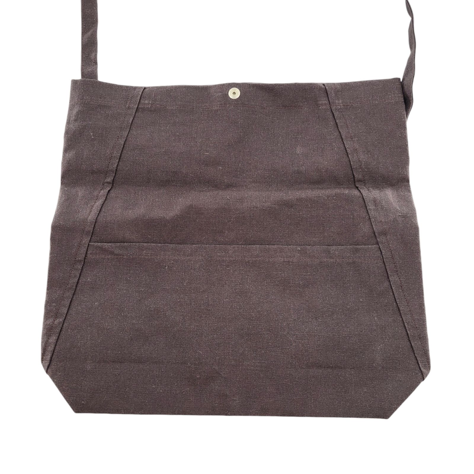 美品】中川政七商店 傘屋と作った撥水 麻ポシェット ショルダーバッグ