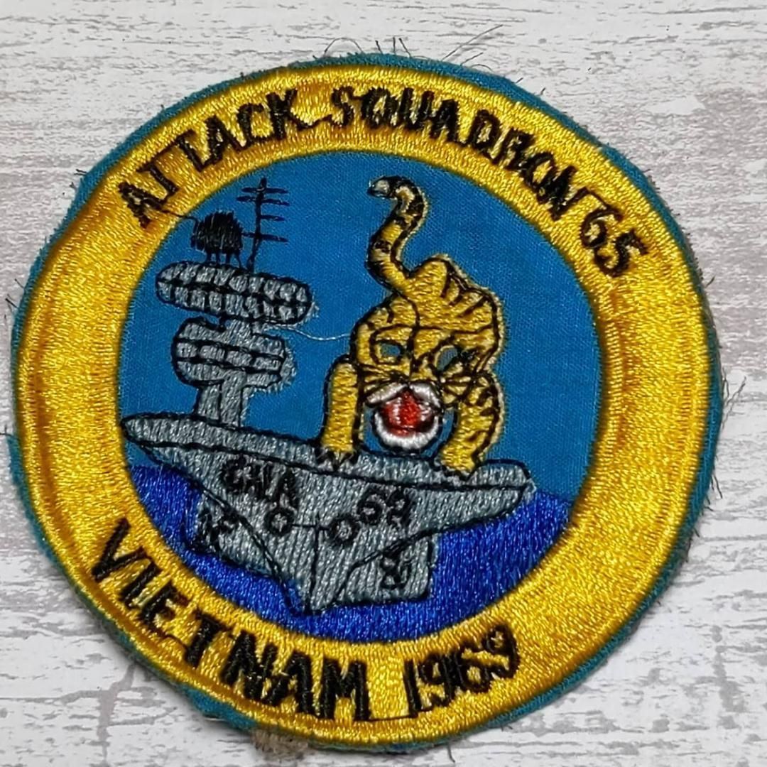 TI83 TIGER 虎 ベトナム 戦争 ワッペン Attack Squadron 65 タイガー