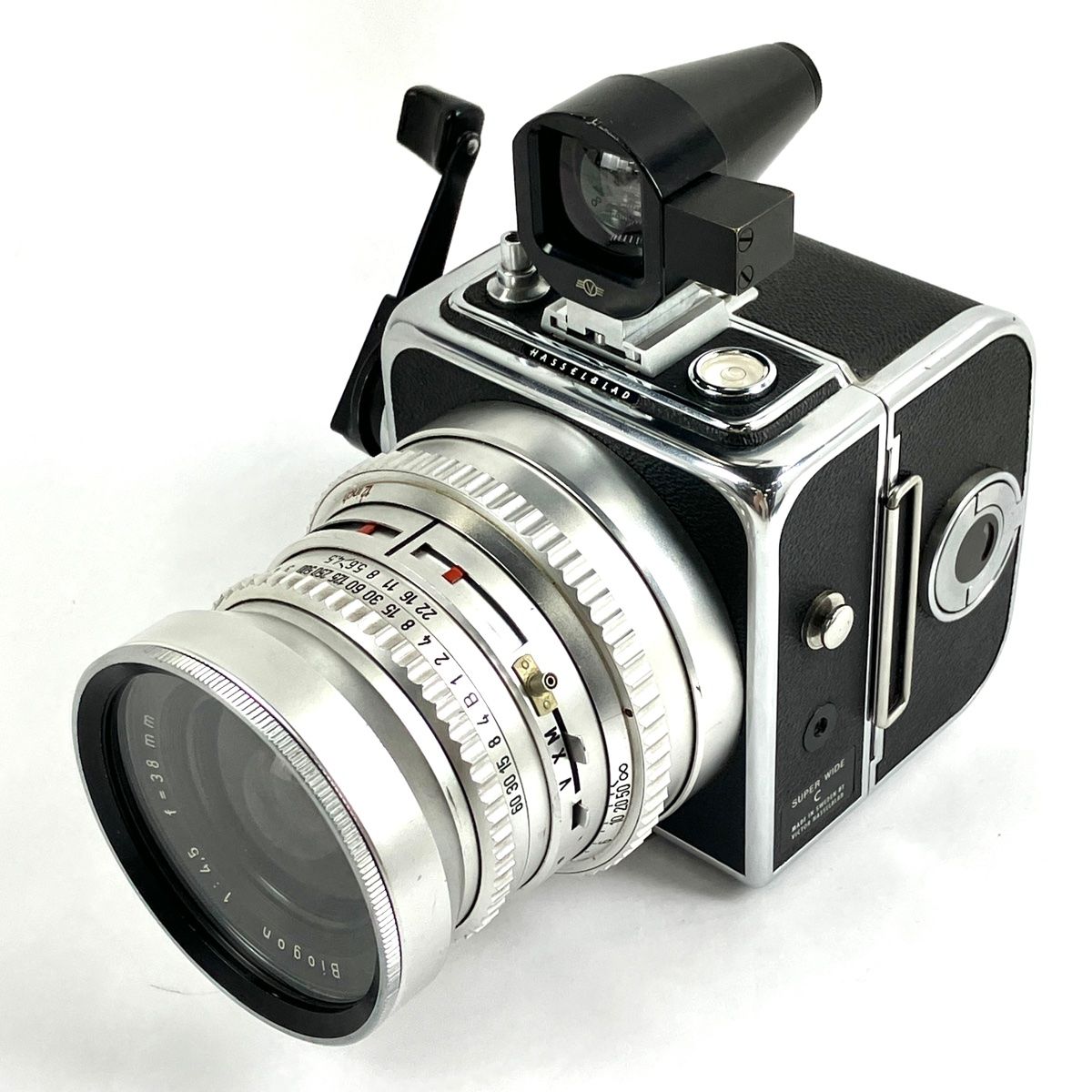 フィルムカメラ HASSELBLAD SWC/M A12 Biogon 4.5/38 T HASSELBLAD SWC 38mm Biogon f/4.5 C12 Rare 3rd SWC Built at