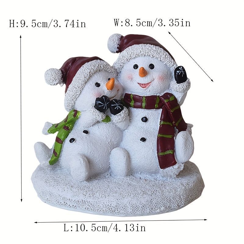 置物 オブジェ ガーデンオーナメント 2つの雪だるま スノーマン 冬オブジェ 屋外 屋内 室内 インテリア 玄関 リビング ダイニング 装飾 庭 ガーデニング 装飾 ガーデン ギフト インテリア用品 贈り物 雑貨 YUZUMIYA_COM