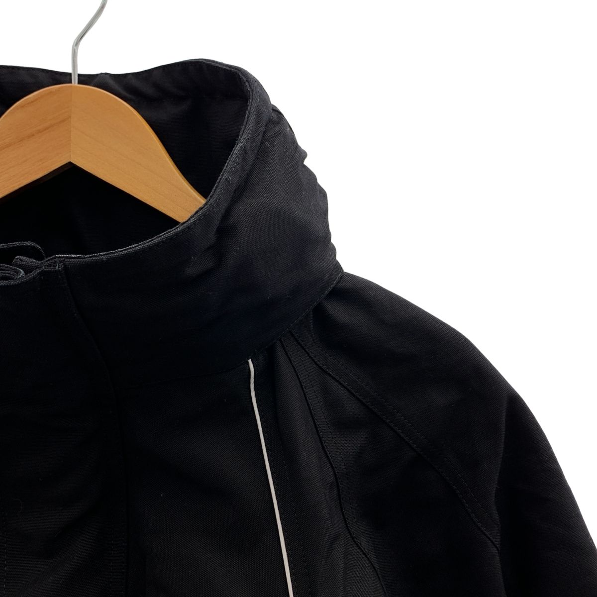 コットン ハイネックジャケット