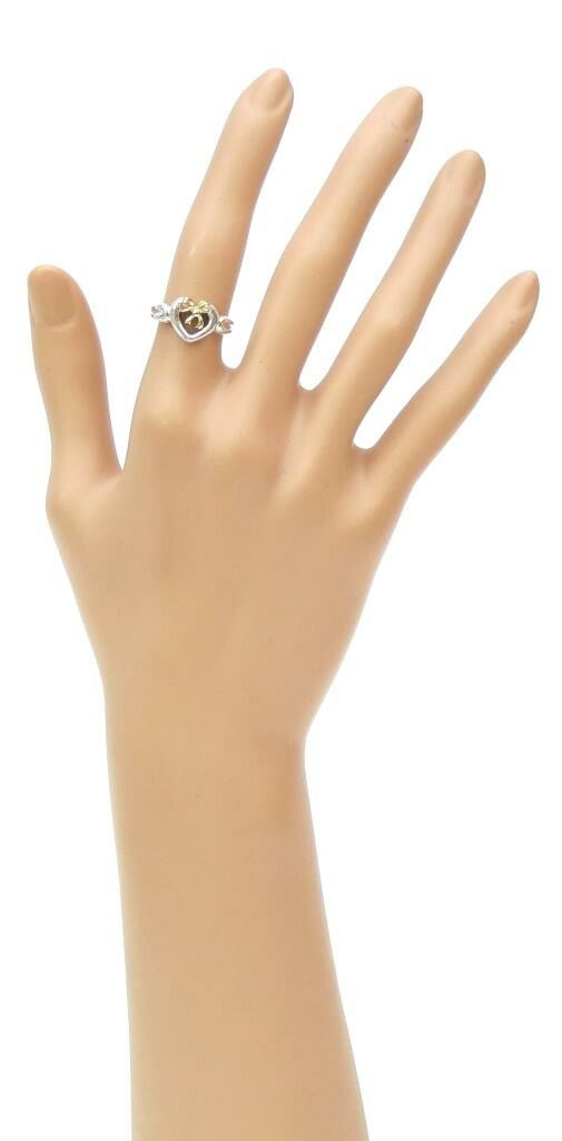 ティファニー TIFFANY&Co. 指輪 ハート リボン リング ＃10 /シルバー