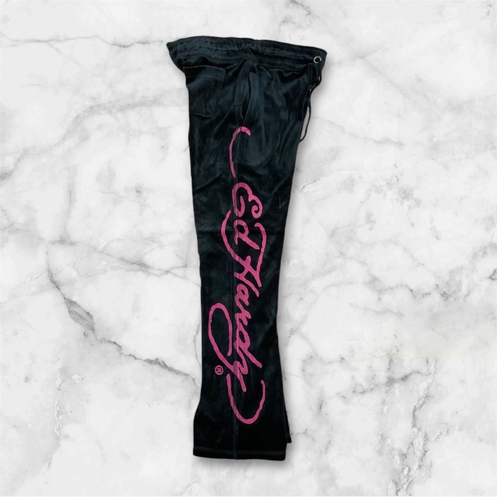 新品未使用》ED HARDY エドハーディ ベロア パーカー セットアップ