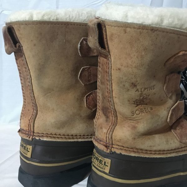 Vintage SOREL/ソレル カナダ製スノーブーツ ライナー付き 22.5-23.5 