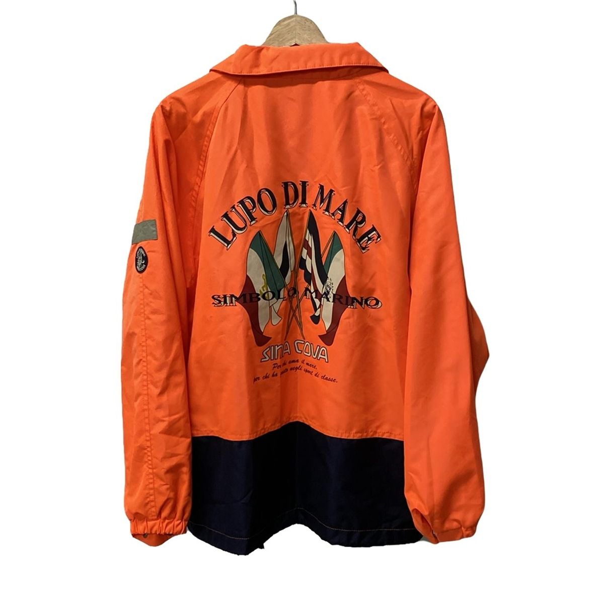 シナコバ ブルゾン Ｌサイズ SINACOVA(シナコバ) ブルゾン サイズL メンズ - オレンジ×ダーク