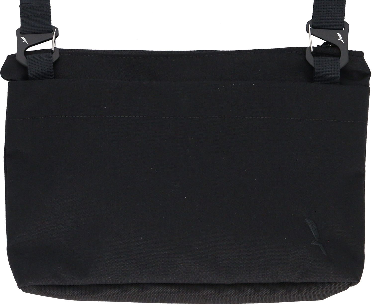 エーグル AIGLE ハイキング ショルダーバッグ 2L ショルダーバッグ フラップポケット リサイクルナイロン 撥水 キーフック 斜め掛け ポシェット メンズ レディース ZNHBN09 001 NOIR